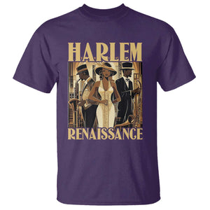 Harlem Renaissance T Shirt 1920s Black History Month TS09 Purple Print Your Wear