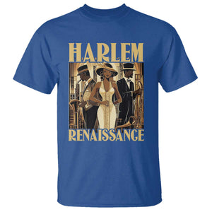 Harlem Renaissance T Shirt 1920s Black History Month TS09 Royal Blue Print Your Wear
