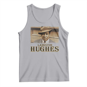 Langston Hughes Tank Top Harlem Renaissance Black History TS09 Athletic Heather Print Your Wear