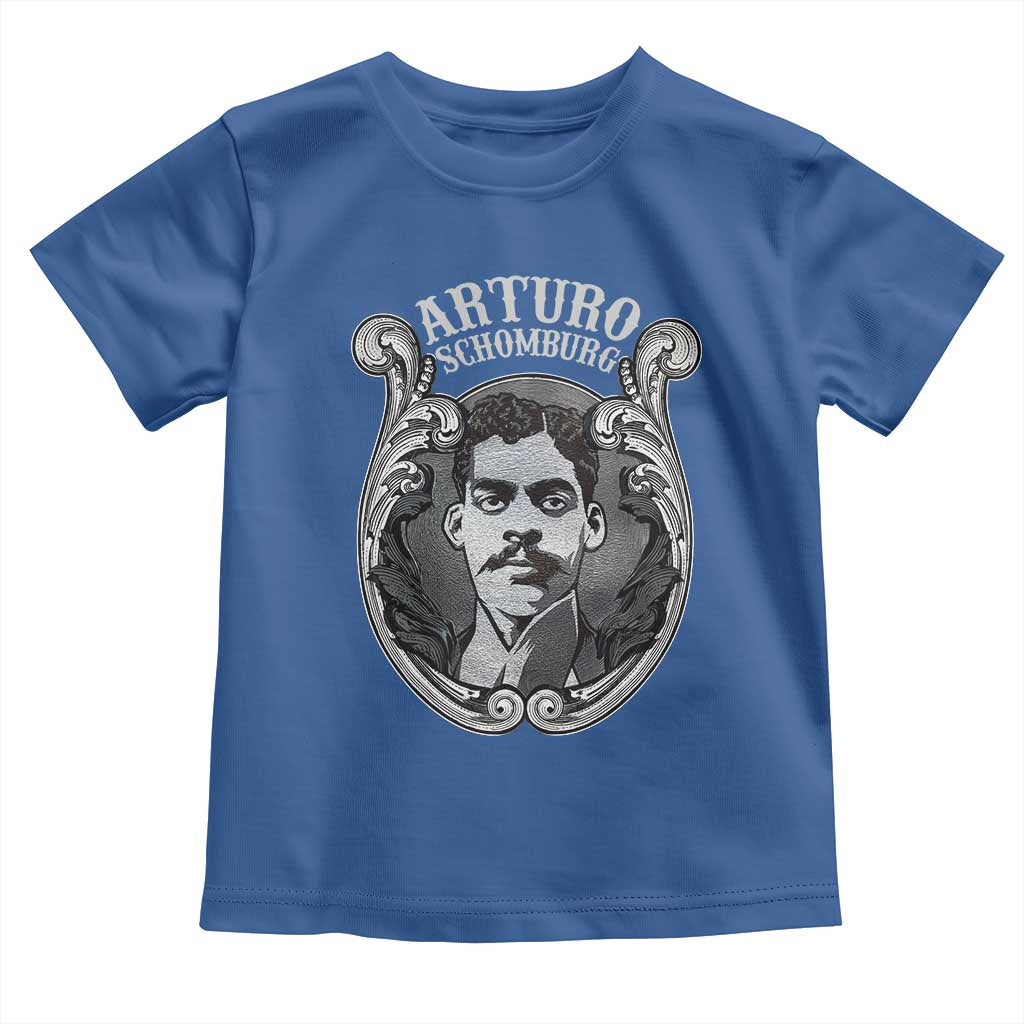 Harlem Renaissance Arturo Schomburg Toddler T Shirt TS09 Royal Blue Print Your Wear