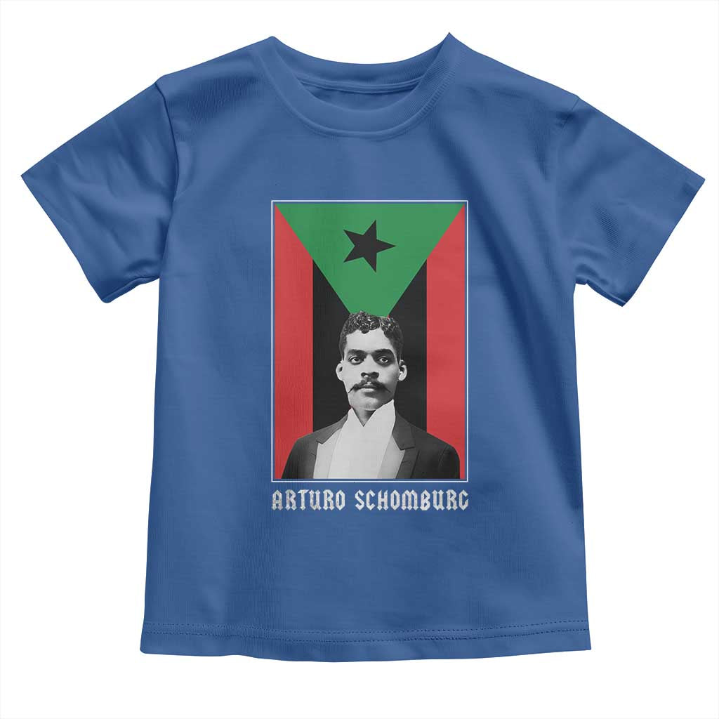 Arturo Schomburg Toddler T Shirt Harlem Renaissance Puerto Rican TS09 Royal Blue Print Your Wear