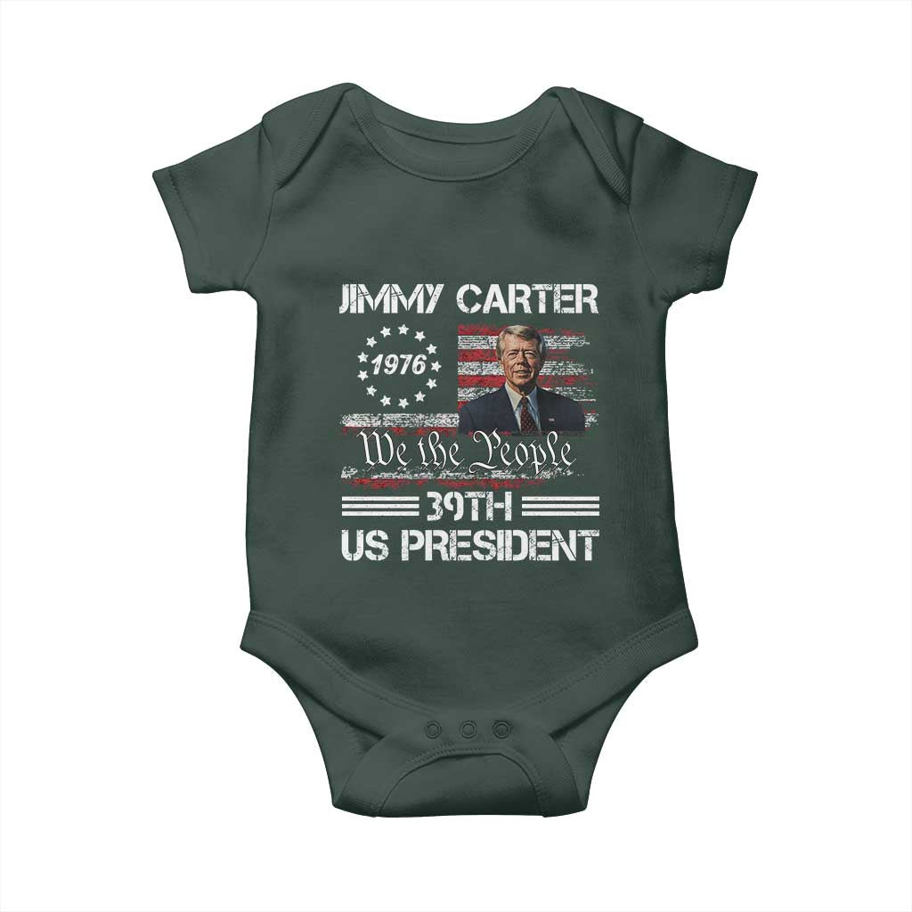 Jimmy Carter Baby Onesie 39th US President 1976 We The People American Flag TS09 Print Your Wear