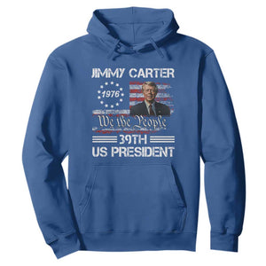 Jimmy Carter Hoodie 39th US President 1976 We The People American Flag TS09 Royal Blue Print Your Wear