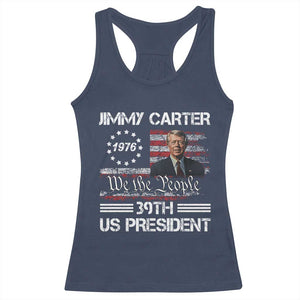Jimmy Carter Racerback Tank Top 39th US President 1976 We The People American Flag TS09 Navy Print Your Wear