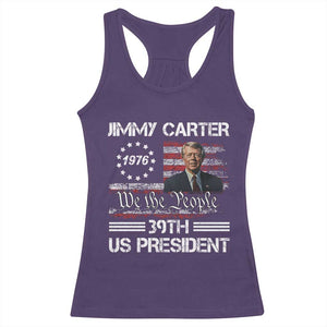 Jimmy Carter Racerback Tank Top 39th US President 1976 We The People American Flag TS09 Purple Print Your Wear