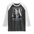 Jimmy Carter Quote Raglan Shirt The Measure Of A Society TS09 Black White Print Your Wear