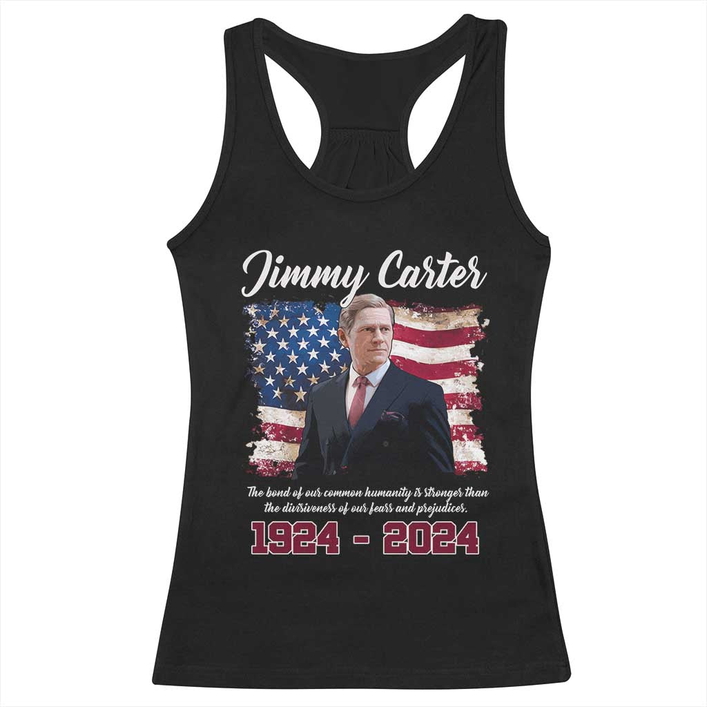 Jimmy Carter Racerback Tank Top A Legacys Of Peace And Humanitys TS09 Black Print Your Wear