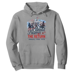 Trump Inauguration Day 2025 Hoodie The Return Trump Dancing TS09 Sport Gray Print Your Wear