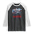 Trump Inauguration Day 2025 Raglan Shirt The Return Trump Dancing TS09 Black White Print Your Wear