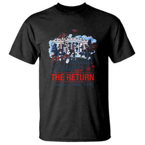 Trump Inauguration Day 2025 T Shirt The Return Trump Dancing TS09 Black Print Your Wear