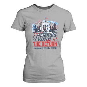 Trump Inauguration Day 2025 T Shirt For Women The Return Trump Dancing TS09 Sport Gray Print Your Wear