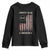 Trump Support Youth Sweatshirt 45 47 I Identify As An American TS09 Black Print Your Wear