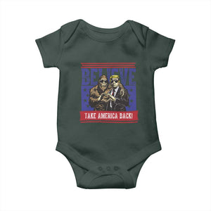 Funny Believe Bigfoot Trump Baby Onesie Take America Back TS09 Print Your Wear