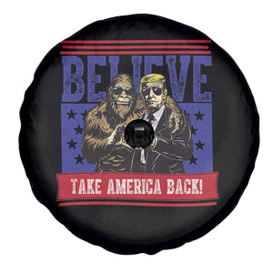 Funny Believe Bigfoot Trump Spare Tire Cover Take America Back TS09 Print Your Wear