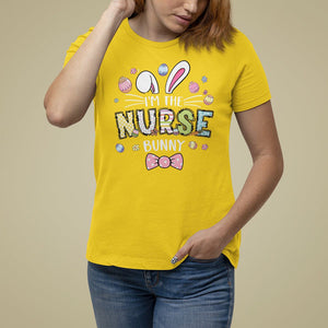 Easter Day T Shirt For Women I'm The Nurse Bunny Nursing TS09 Daisy Printyourwear