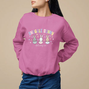 Easter Day Sweatshirt Snuggle Bunny Delivery Co L&D Nurse TS09 Azalea Printyourwear