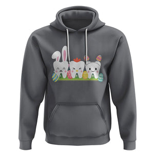 Easter Day Hoodie Funny Tooth Glasses Dental Dentist TS09 Charcoal Printyourwear