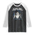Funny Wolf Man If They Talk Behind Your Back Fart Raglan Shirt TS09 Black White Print Your Wear
