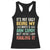 Funny Husband Racerback Tank Top It's Not Easy Being My Wife's Arm Candy TS09 Black Print Your Wear