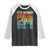 Funny It's Weird Being The Same Age As Old People Raglan Shirt Birthday Retro Beach TS09 Black White Print Your Wear
