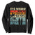 Funny It's Weird Being The Same Age As Old People Sweatshirt Birthday Retro Beach TS09 Black Print Your Wear