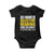 Funny Introvert Baby Onesie Selective Hearing Sorry TS09 Black Print Your Wear