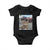 Funny Cat Meme Baby Onesie Rule No.1 Always Boss Up TS09 Black Print Your Wear