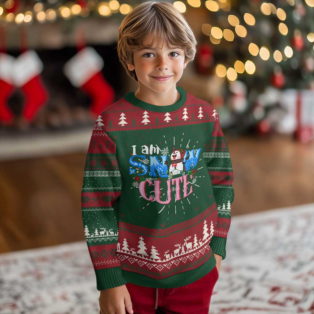Christmas I Am Snow Cute Snowman Ugly Christmas Sweater TS09 Christmas Print Your Wear