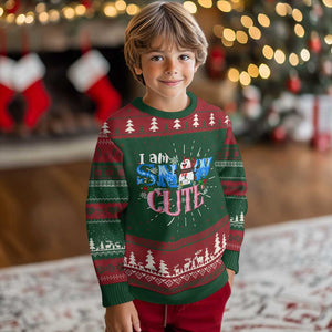 Christmas I Am Snow Cute Snowman Ugly Christmas Sweater TS09 Christmas Print Your Wear