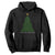 Funny Binary Christmas Tree Hoodie HAPPY NEW YEAR 11111101001 TS09 Black Print Your Wear