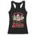 Funny Christmas Cake Racerback Tank Top Torn Between Looking' Like a Snack TS09 Black Print Your Wear