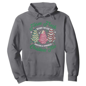 Farm Fresh Christmas Tree Cakes Hoodie TS09 Charcoal Print Your Wear