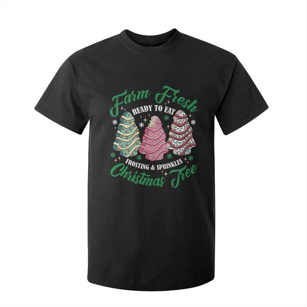 Farm Fresh Christmas Tree Cakes T Shirt For Kid TS09 Black Print Your Wear