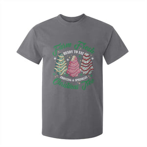 Farm Fresh Christmas Tree Cakes T Shirt For Kid TS09 Charcoal Print Your Wear