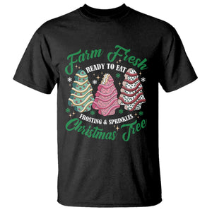 Farm Fresh Christmas Tree Cakes T Shirt TS09 Black Print Your Wear