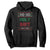 Funny Christmas Hoodie Ho Ho Holy S#!t What A Year - PrintYourWear Size: S Color: Black