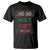 Funny Christmas T Shirt Ho Ho Holy S#!t What A Year - PrintYourWear Size: S Color: Black