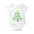 My First Christmas Family Matching Baby Onesie TS09 White Print Your Wear