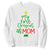 My First Christmas As Mom Family Matching Sweatshirt TS09 White Print Your Wear