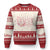 Cute First Xmas Ugly Christmas Sweater Pink Santa Snowman TS09 Red Print Your Wear