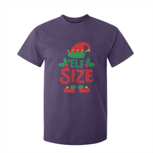 Cute First Christmas ELF Size T Shirt For Kid TS09 Purple Print Your Wear