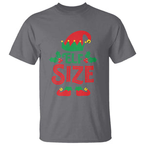 Cute First Christmas ELF Size T Shirt TS09 Charcoal Print Your Wear