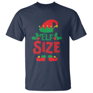 Cute First Christmas ELF Size T Shirt TS09 Navy Print Your Wear