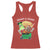 Funny Christmas What A Year Dumpster Fire Racerback Tank Top TS09 Red Print Your Wear