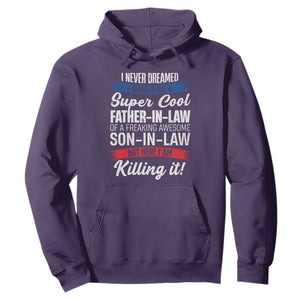 Funny I Never Dreamed I Would Be A Super Cool Father In Law Hoodie TS09 Purple Print Your Wear