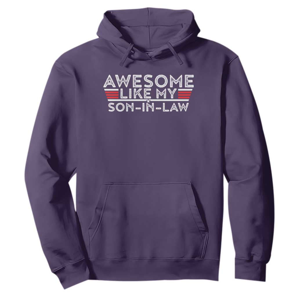Funny Awesome Like My Son In Law Hoodie TS09 Purple Print Your Wear
