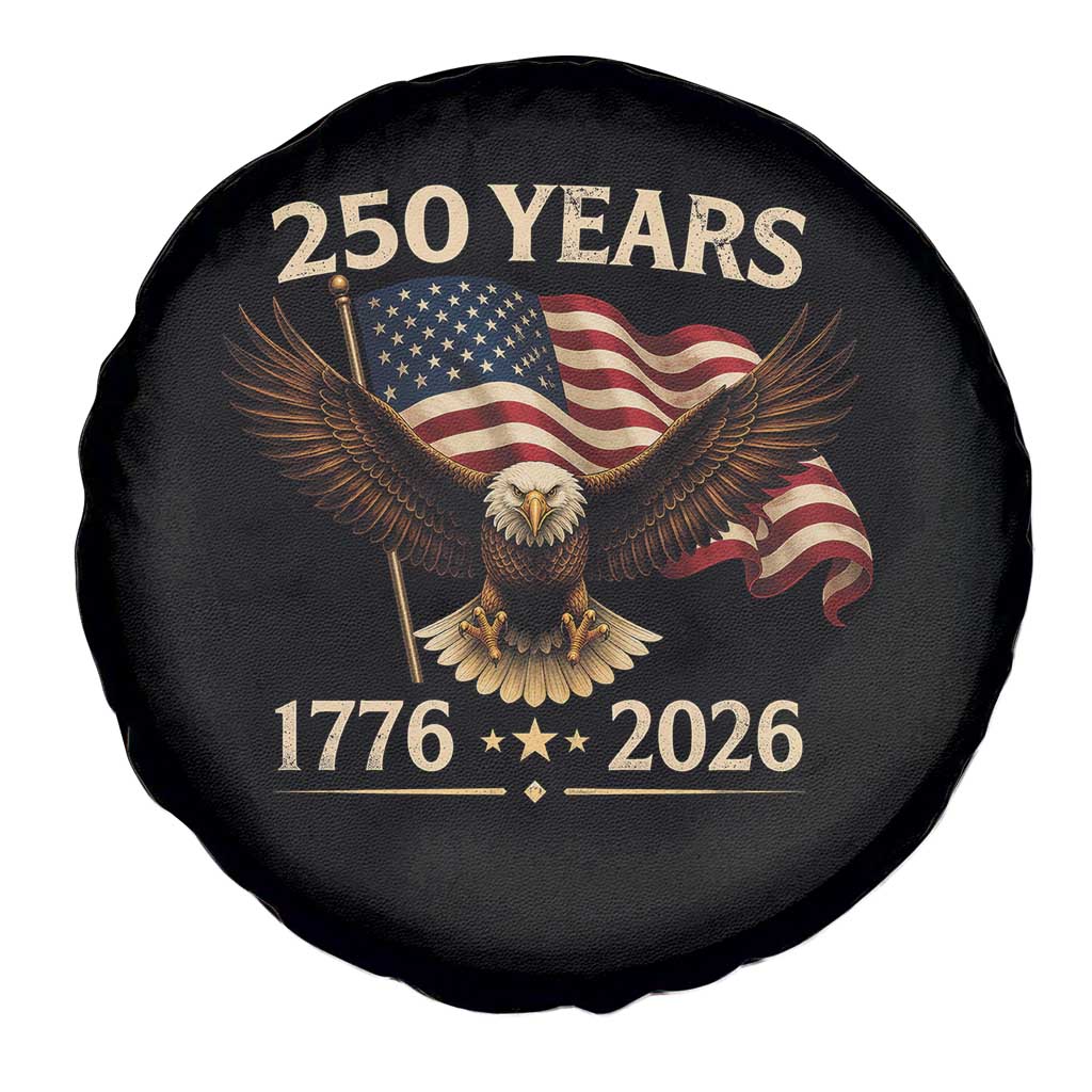 250 Anniversary USA Patriotic Eagle Spare Tire Cover 250th 4th Of July 1776 2026 Flag TS10 Print Your Wear