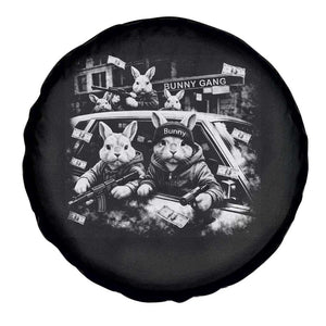 Funny Bunny Gang Spare Tire Cover Vintage Rabbit Meme TS10 Print Your Wear