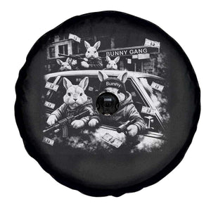 Funny Bunny Gang Spare Tire Cover Vintage Rabbit Meme TS10 Print Your Wear