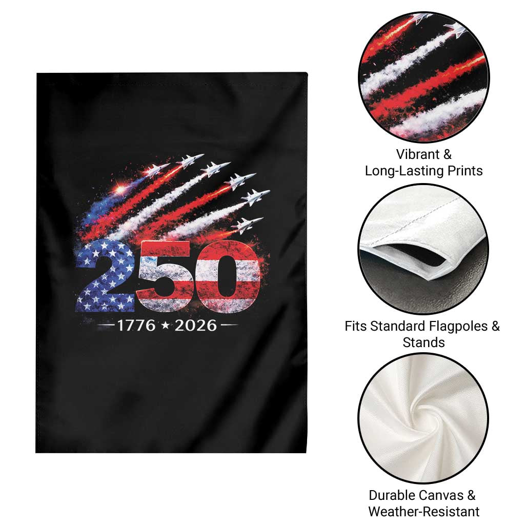 250th Anniversary USA Garden Flag Patriotic 250 Years American 4th July 1776 2026 TS10 Print Your Wear